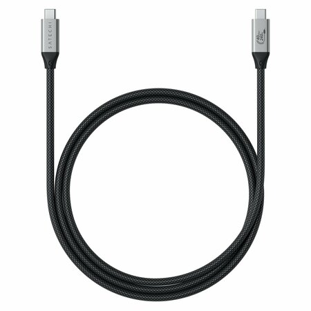 SATECHI Usb 4 Pro Type C Cable 4ft, Space Gray ST-YU4120M